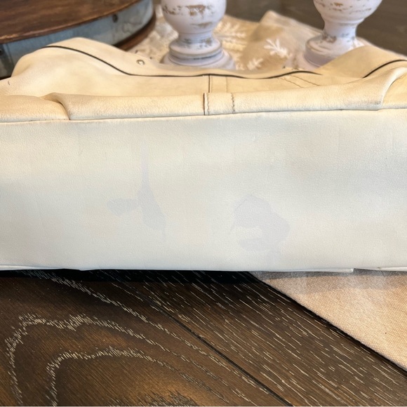 Coach Leather with Studded Applicate Satchel - 16273 - Picture 9 of 11